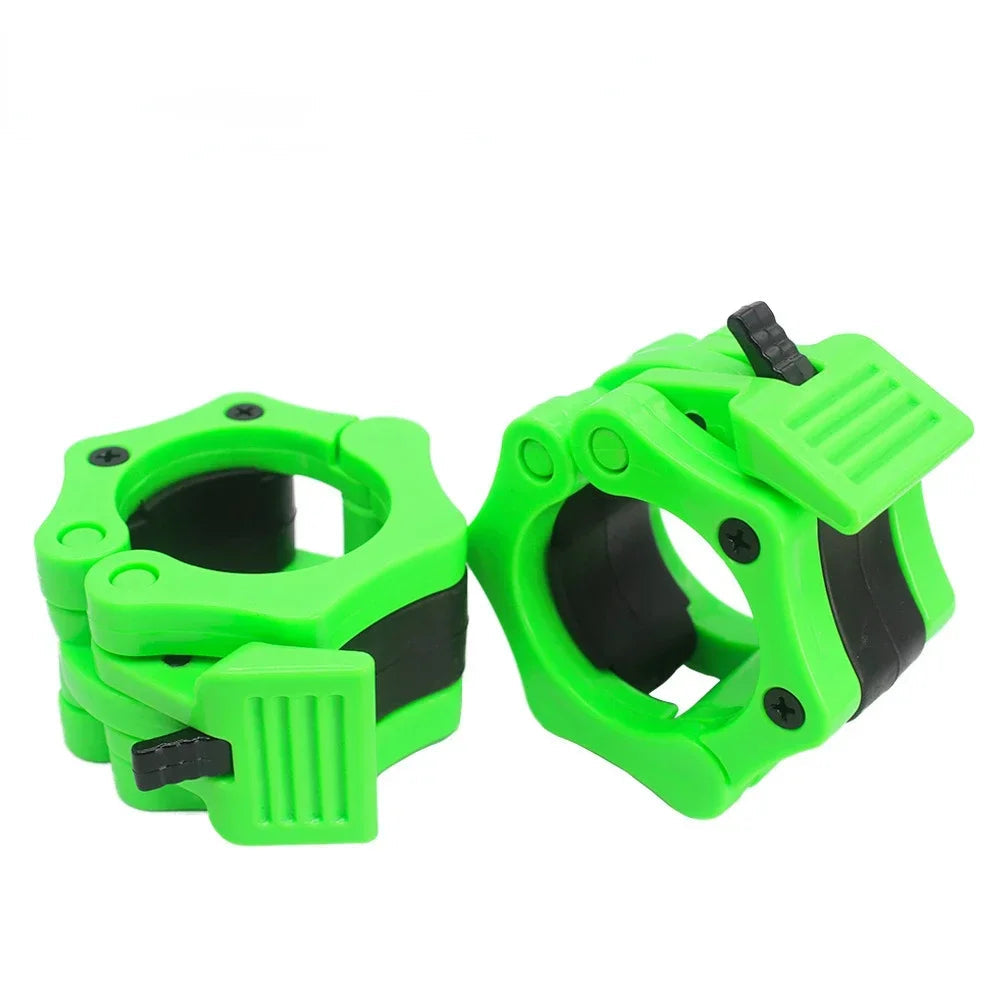 25/28/30/50Mm Spinlock Barbell Collars Quick Release Barbell Clamps Weight Bar Clips for Weightlifting and Strength Training