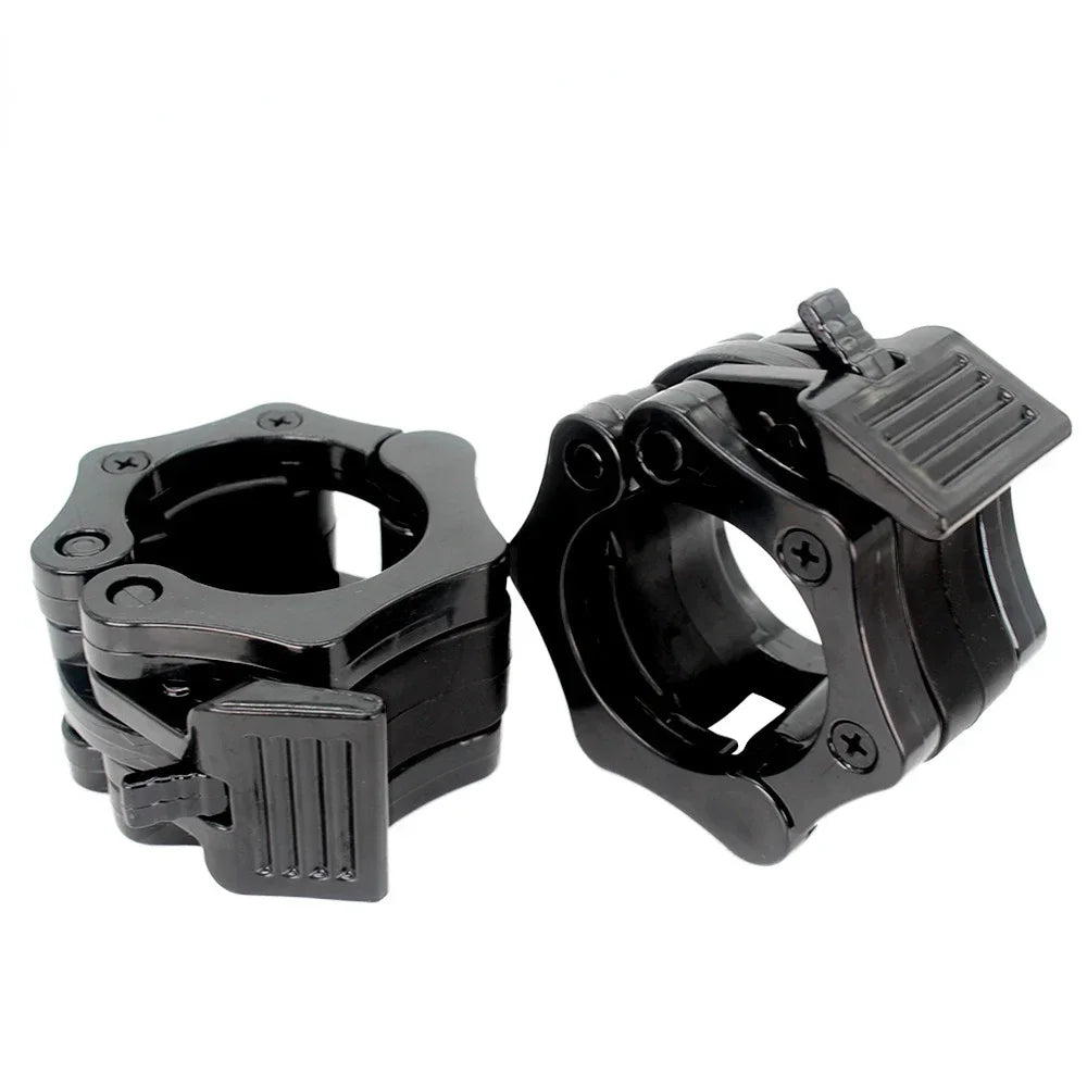25/28/30/50Mm Spinlock Barbell Collars Quick Release Barbell Clamps Weight Bar Clips for Weightlifting and Strength Training