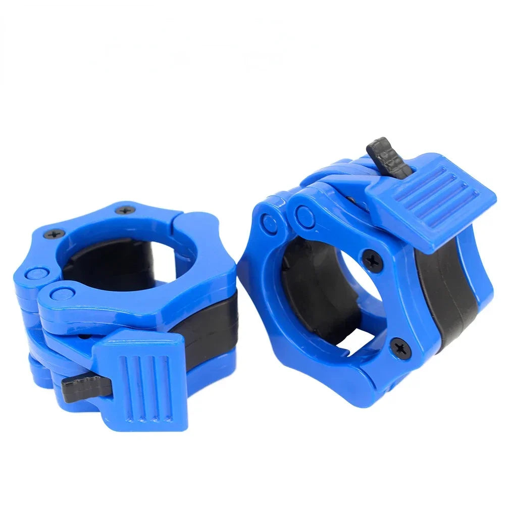 25/28/30/50Mm Spinlock Barbell Collars Quick Release Barbell Clamps Weight Bar Clips for Weightlifting and Strength Training