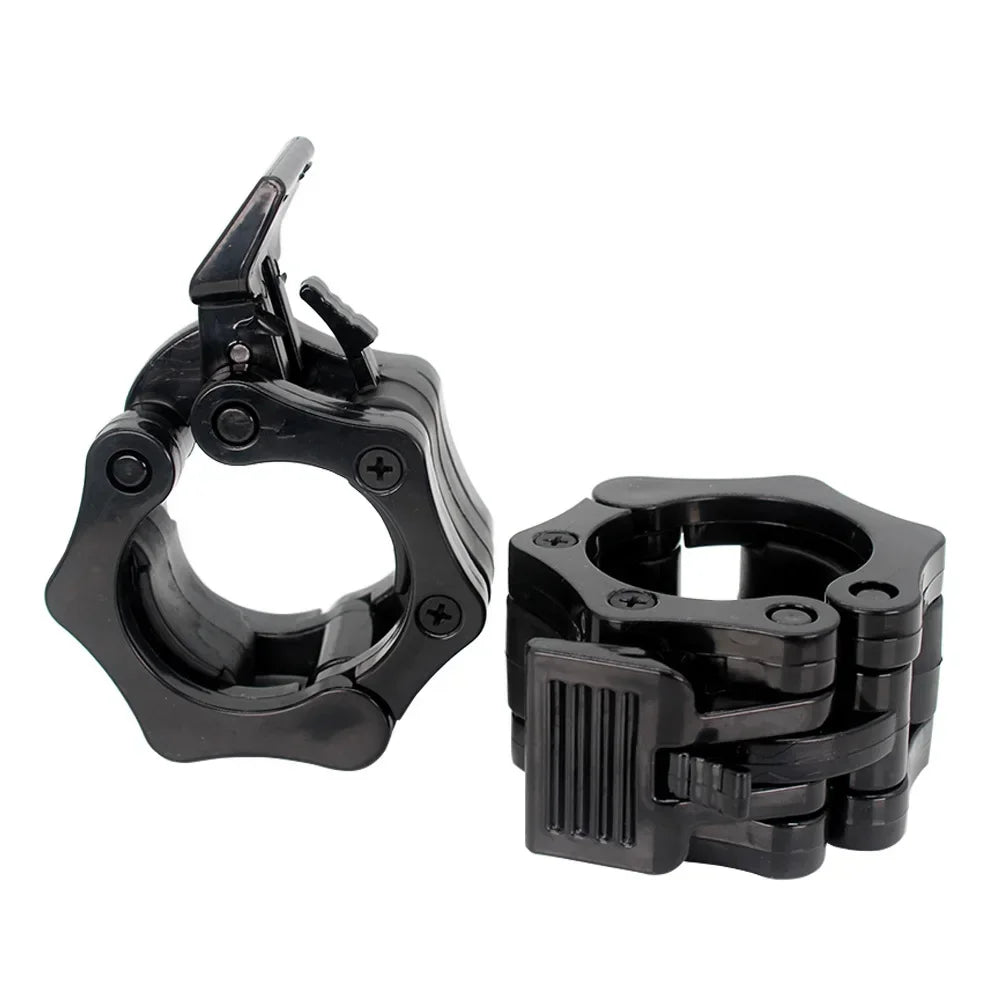 25/28/30/50Mm Spinlock Barbell Collars Quick Release Barbell Clamps Weight Bar Clips for Weightlifting and Strength Training