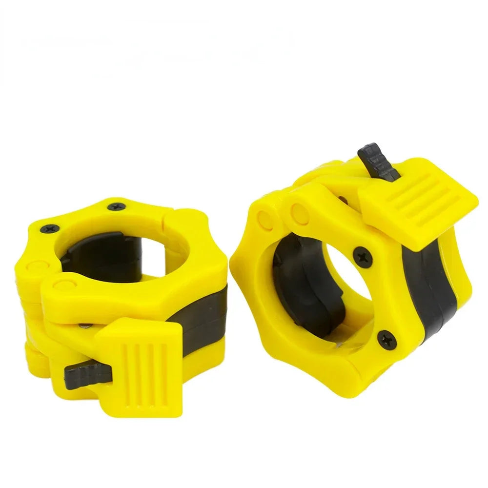 25/28/30/50Mm Spinlock Barbell Collars Quick Release Barbell Clamps Weight Bar Clips for Weightlifting and Strength Training