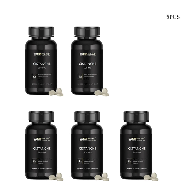 HABUMAMA 100% Cistanche Deserticola Supplements Natural Organic Erection Pill Improve Performance and Libido Increase Size