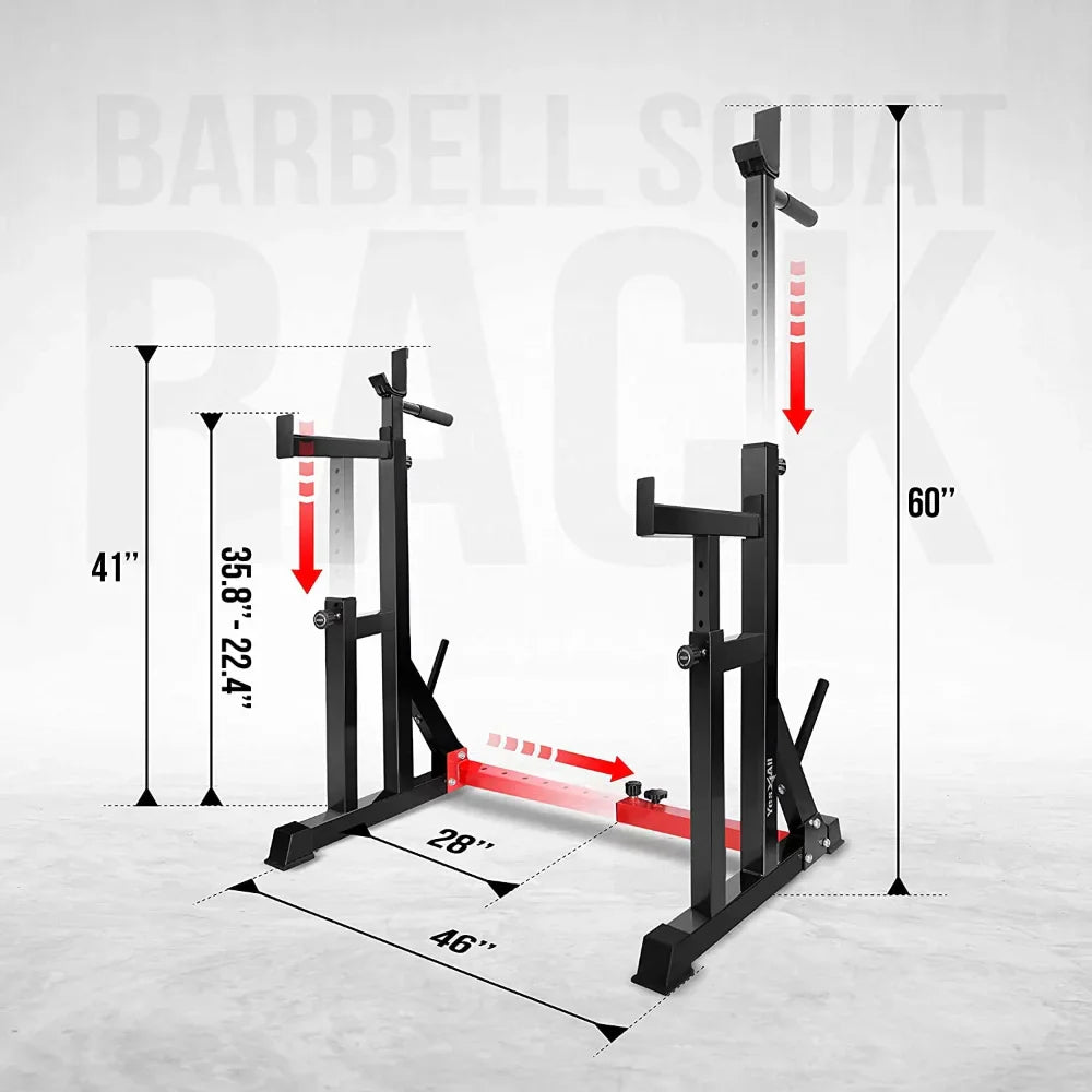 MEIZHI Series Multiple Strength Training Barbell Squat Rack